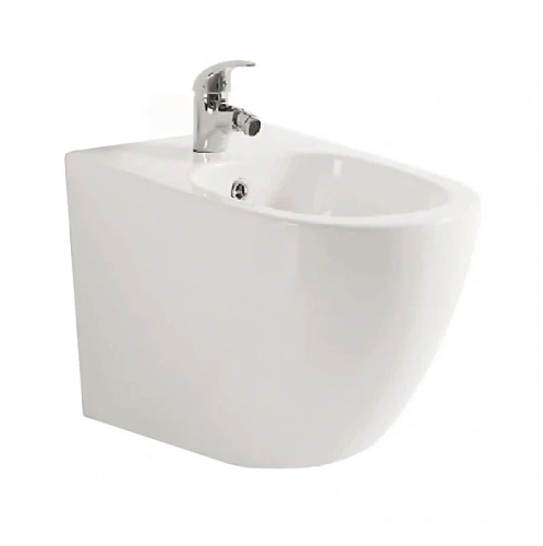 Биде подвесное Акватек Европа белое матовое - фото 2