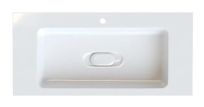 Тумба с раковиной подвесная IDDIS Esper 100 см с ящиком ESP10W0i95K (детальная фотография), окрашенные