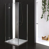 Душевой уголок Cezares Bergamo 100х100 см левый