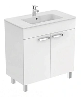 Тумба под раковину напольная Ideal Standard Tempo 80 см белый лак глянцевый