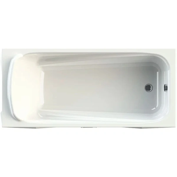 Акриловая ванна Радомир Роза 2-78-0-0-9-208Р, 169 x 77 см, фронтальный экран скандинавского вида, каркас разборный в комплекте, белая (детальная фотография)