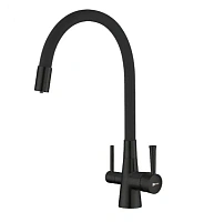 Смеситель для кухни Lemark Ursus черный