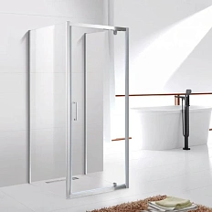 Душевой уголок Cezares Molveno 80x90 см профиль хром стекло прозрачное