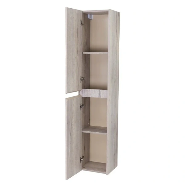 Шкаф-пенал подвесной BelBagno Kraft 33 см rovere galifax bianco правосторонний KRAFT-1600-2A-SC-RGB-R (детальная фотография), 35 см