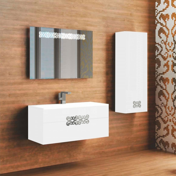 Мебель для ванной La Beaute MOSELLE 90 (детальная фотография), по запросу