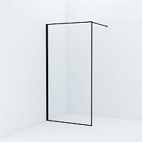 Душевая перегородка IDDIS Slide Walk In 110 см черный