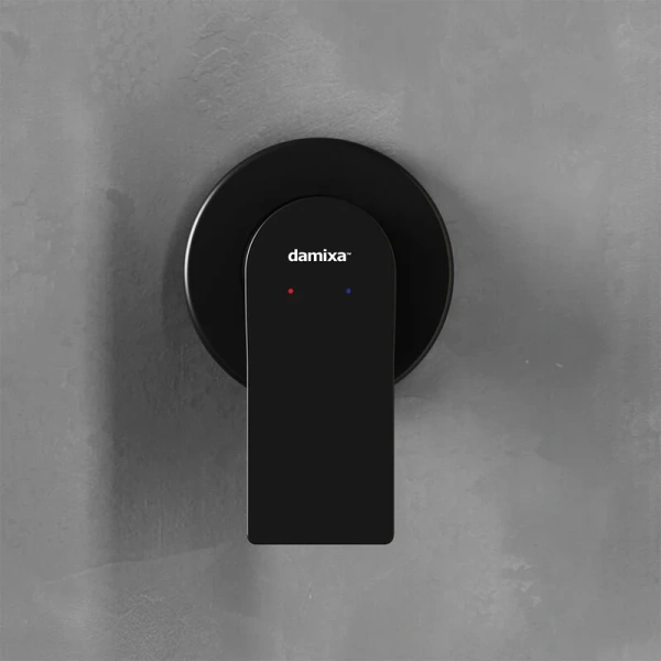 Смеситель для душа Damixa Apollo черный 477500300 (детальная фотография), черные