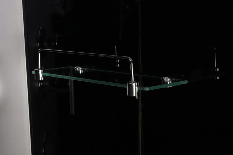 Душевая кабина Niagara Eco 90x90 см с сиденьем E90/40/TN (детальная фотография), с раздвижными дверьми