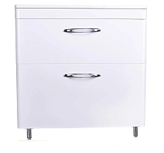 Тумба с раковиной напольная Style Line Каре СС-00002267 80 см с ящиками