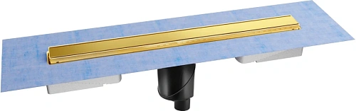 Душевой лоток BERGES B1 Keramik 70 см золото - фото 3