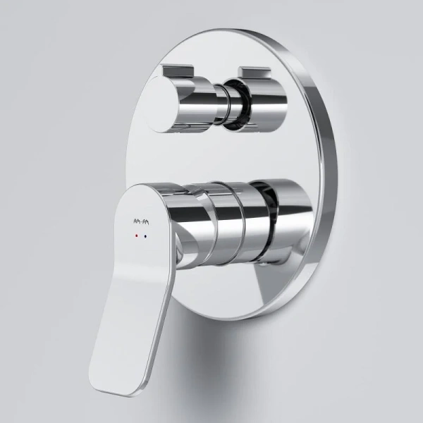 Смеситель для душа Am.Pm X-Joy хром F85A55000 (детальная фотография), скрытого монтажа, встраиваемые в стену