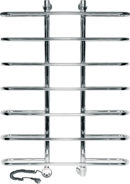 Полотенцесушитель электрический Ника Mix Вираж 100/60 см с терморегулятором (детальная фотография)