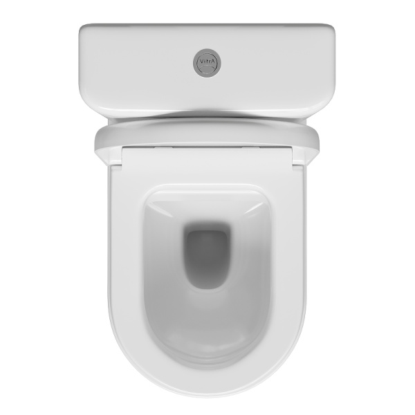 Унитаз компакт VitrA Zentrum с сиденьем микролифт 9012B003-7204 (детальная фотография), с бачком