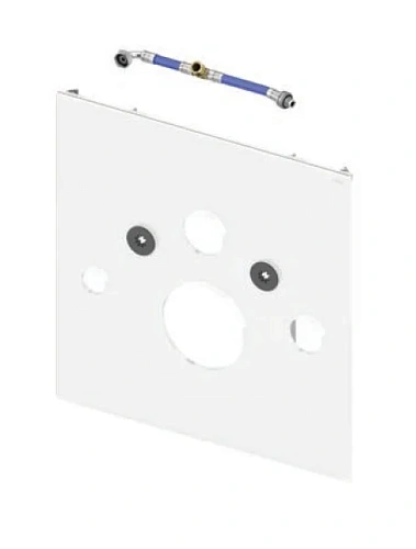 Нижняя стеклянная панель для установки унитаза-биде, цвет белый, Tece TECElux 9650101 - фото 5