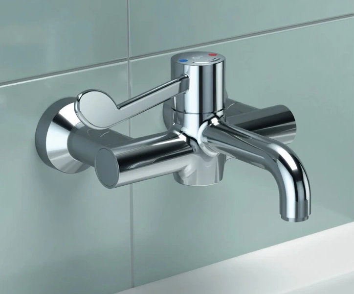 Смеситель для раковины Ideal Standard Ceraplus 2 термостатический A6691AA (детальная фотография), современные, hi-tech