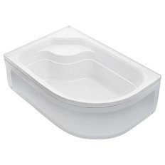 Душевой поддон River 120x90 см асимметричный левый