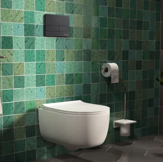 Унитаз с инсталляцией BERGES Ego кнопка черная 047215 (детальная фотография), нет в наличии index_1