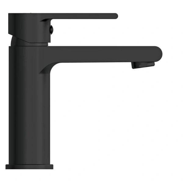 Смеситель для раковины Cersanit Brasko черный матовый 63107 (детальная фотография), на раковину