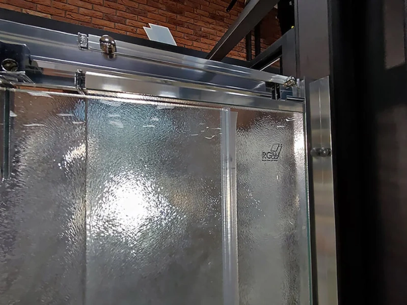 Душевая дверь в нишу RGW Passage PA-02 80 см профиль хром, стекло шиншилла 41080208-51 (детальная фотография), по запросу