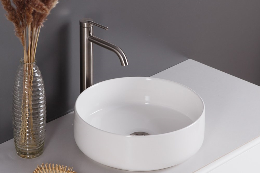 Раковина BelBagno 36 см накладная BB1357 (детальная фотография), накладные (на столешницу)