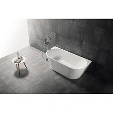 Ванна акриловая Abber 170x80 см белая матовая