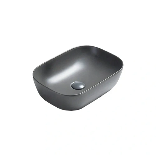 Раковина Vincea 45.5 см серая матовая - фото 2