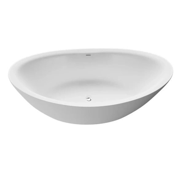 Ванна акриловая Grossman Galaxy 180x85 см белая матовая GR-1402M (детальная фотография), отдельностоящие