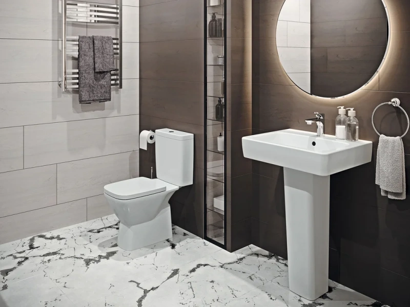 Раковина Santek Нео 40 см белая 1WH302183 (детальная фотография), современные, hi-tech