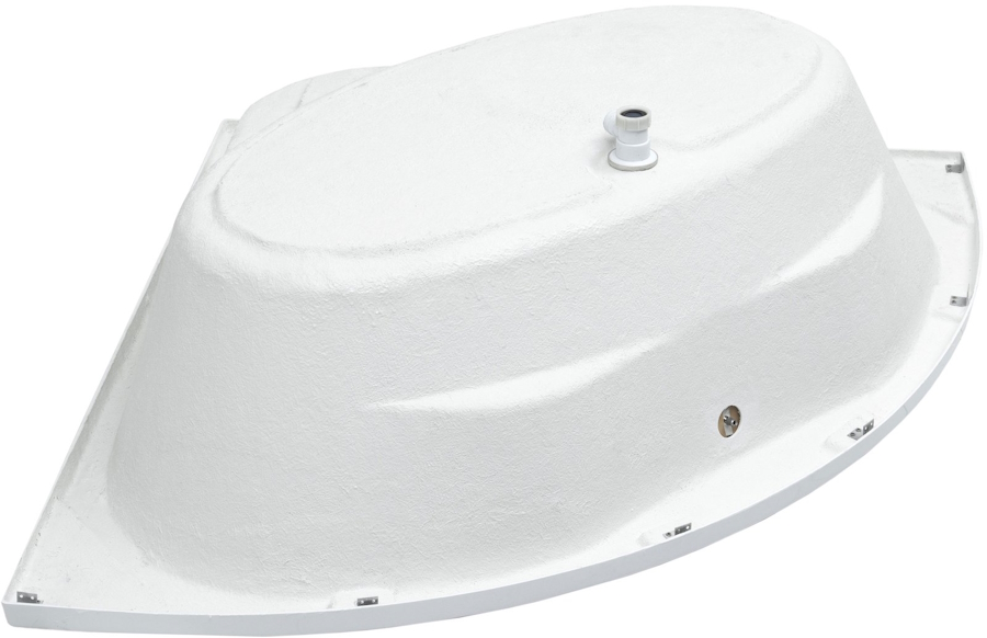 Ванна акриловая Aquanet Vista 150 x 150 см белая 254389 (детальная фотография), полукруглые