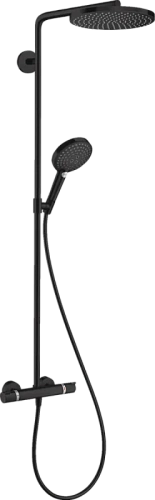 Душевая стойка Hansgrohe Raindance Select S матовый черный - фото 3