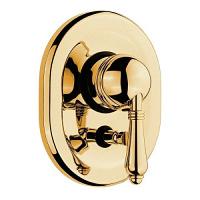 Смеситель для душа встраиваемый, золото, Nicolazzi Cinquanta