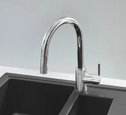 Смеситель для кухни хром Grohe Concetto  31483002 (детальная фотография), современные, hi-tech