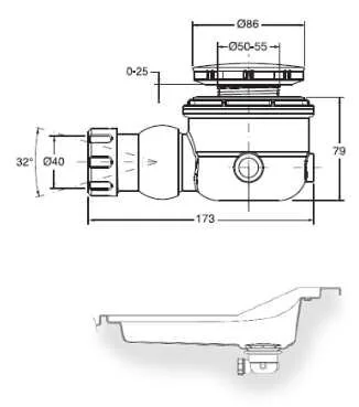 Раковина Ceramalux N 67 см накладная 9062 (детальная фотография), современные, hi-tech