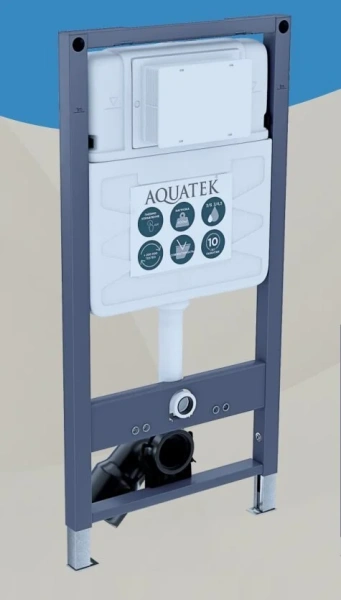 Инсталляция для унитаза Акватек Pneumo S50 пневматическое управление INSP-0000001 (детальная фотография)