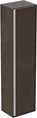 Шкаф-пенал подвесной Ideal Standard Connect Air 40 см темно-коричневый с белым - фото 20