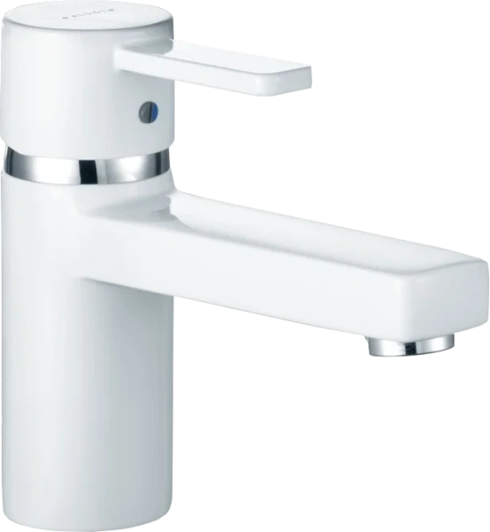 Смеситель для раковины Kludi Zenta белый 382519175 (детальная фотография)