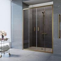 Душевая дверь профиль бронза стекло бронза Vegas-glass