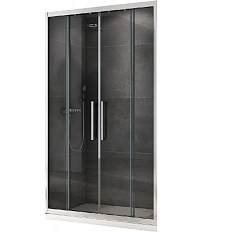 Душевая дверь в нишу Abber Schwarzer Diamant AG33140 140 см стекло прозрачное