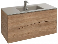 Тумба под раковину подвесная Jacob Delafon Sherwood 100 см натуральный дуб