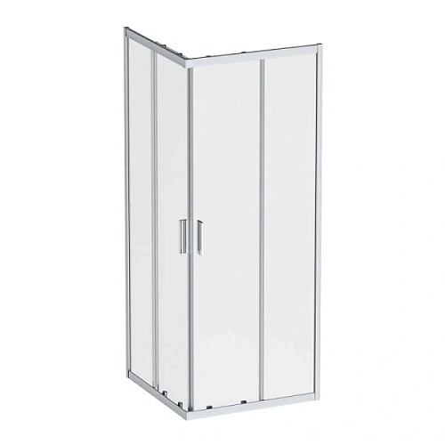 Душевой уголок Am.Pm Gem 80x80 см профиль хром матовый - фото 2