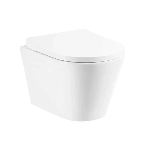 Унитаз подвесной BelBagno Flay-R безободковый - фото 1