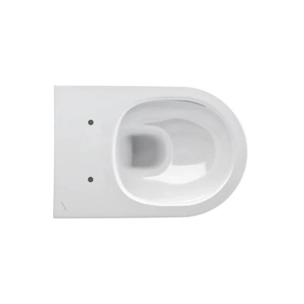 Унитаз подвесной Laufen Pro безободковый 8.6695.7.000.000.1 (детальная фотография), без бачка, со скрытым бачком