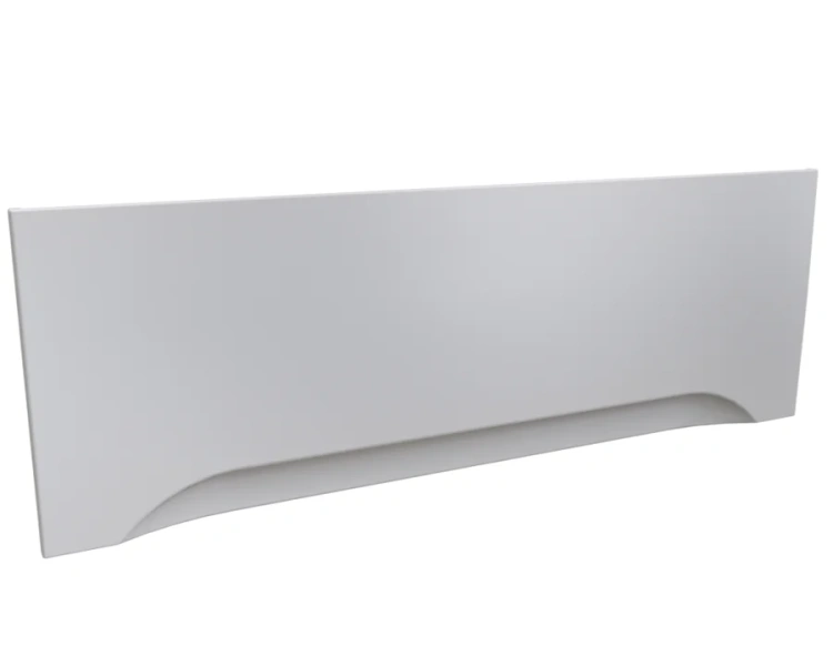 Акриловая ванна Радомир Джоанна 2-89-2-0-1-252Р, 140 x 70 см, фронтальный экран, каркас разборный, сифон, слив-перелив автомат в комплекте, белая (детальная фотография), белые