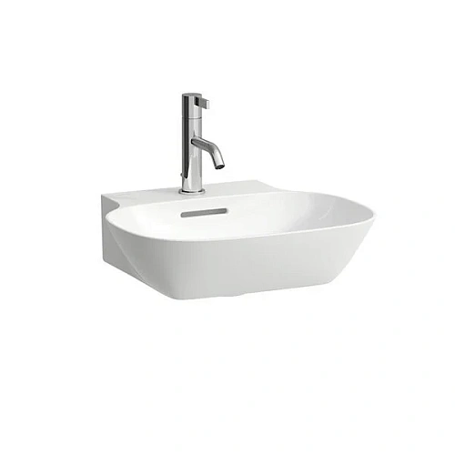 Раковина Laufen Ino 45 см с отверстием для смесителя, с переливом - фото 2