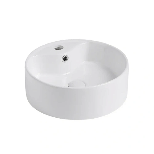 Раковина Abber Bequem 41 см белая - фото 1