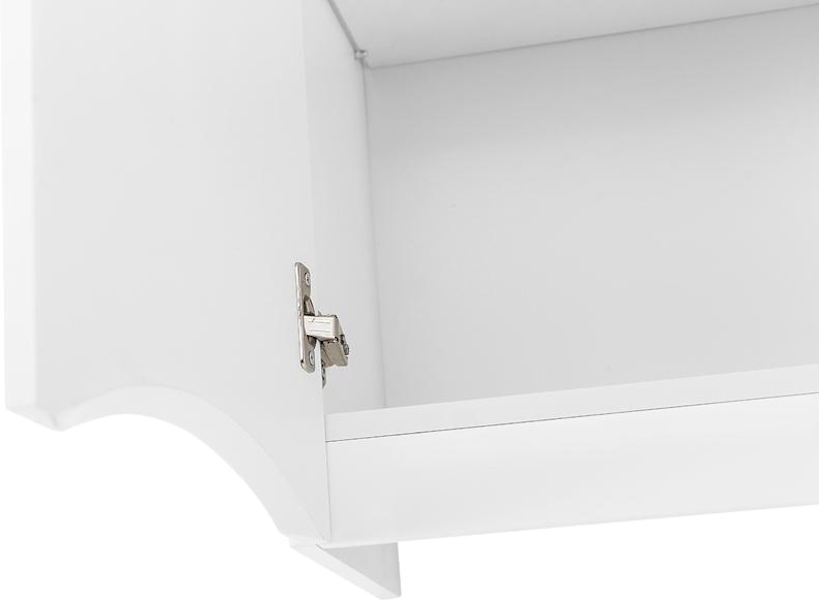 Шкаф подвесной BelBagno Fly-Marino 40 см bianco lucido левосторонний FLY-MARINO-750-1A-SC-BL-P-L (детальная фотография), подвесные