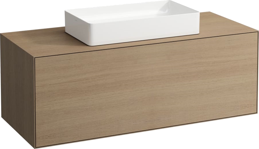 Раковина Laufen Living 60 см накладная 8.1143.4.000.112.1 (детальная фотография), накладные (на столешницу), пристенные