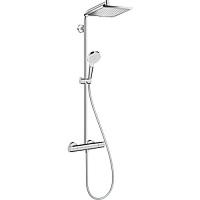 Душевая стойка Hansgrohe Crometta E с термостатом
