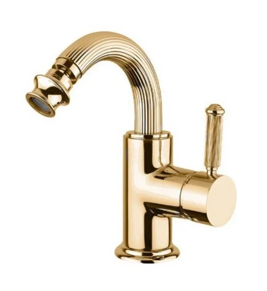 Смеситель для биде Cezares Olimp золото OLIMP-BSM2-03/24-L (детальная фотография)