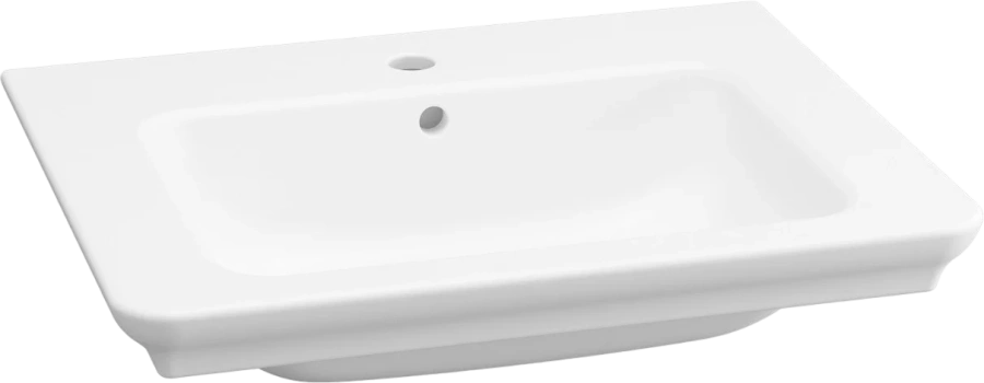 Раковина Lavinia Boho Bathroom Sink 60 см врезная 33312009 (детальная фотография), прямоугольной формы